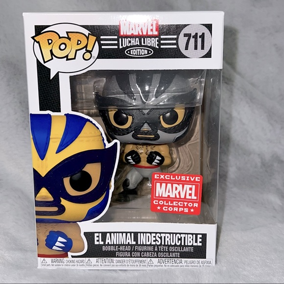Funko POP! #711 Lucha Libre El Animal Indestructible, NIB